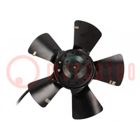 Ventilator: AC; axiaal; 230/400VAC; Ø250x83mm; 1685m3/h; 72dBA