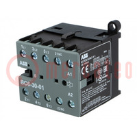Contactor: 3-pole; NO x3; Auxiliary contacts: NC; 48VDC; 6A; BC6