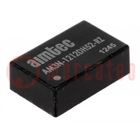 Converter: DC/DC; 3W; Uin: 10.8÷13.2V; Uout: 12VDC; Uout2: -12VDC