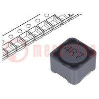 Inductor: wire; SMD; 4.7uH; 6.8A; 16mΩ; ±20%; 12x12x8mm; -40÷125°C