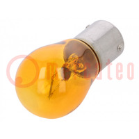 Filament lamp: automotive; BAU15S; orange; 24V; 21W; VISIONPRO