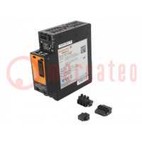 Power supply: switched-mode; for DIN rail; 120W; 24VDC; 5A; OUT: 1