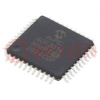 IC: microcontrolador dsPIC; 24kB; 1kBEEPROM,2kBSRAM; TQFP44