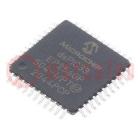 IC: dsPIC microcontroller; 256kB; 32kBSRAM; TQFP44; DSPIC; 0.8mm