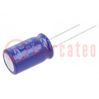 Capacitor: electrolytic; THT; 33uF; 350VDC; Ø12.5x20mm; ±20%; 2000h