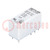 Relay: electromagnetic; SPDT; Ucoil: 24VDC; 16A; 16A/250VAC; PCB