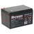 Re-battery: acid-lead; 12V; 12Ah; AGM; maintenance-free; 3.8kg; BPE
