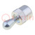 Side thrust pin; Øout: 10mm; Overall len: 21.7mm; Tip mat: steel