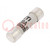 Fuse: fuse; gG; 20A; 400VAC; cylindrical; 10.3x38mm