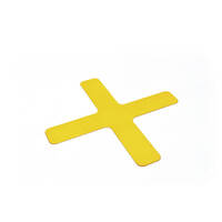Lagerplatzkennzeichnung X-Stück aus selbstklebendem PVC, Breite 5,0 cm Version: 02 - gelb