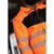 Korntex EOS HiVis Softshell Jacket schwarze Brust Signalorange, Größen: S - 3XL Version: XL - Größe: XL