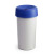 Abfallbehälter 50l mit Trichterdeckel, Kunststoff Version: 02 - blau
