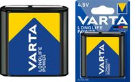 VARTA Alkaline Batterie Longlife Power, 4,5 V Flachblock (3060681)