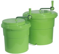 Salatschleuder 10 Liter, grün