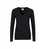 Damen V-Pullover Merino Wool #134 Gr. S schwarz