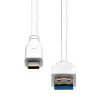 PROXTEND USB-C TO USB A 3.0 CABLE 1M WHITE USBC-USBA3-001W