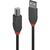 LINDY USB 2.0 Kabel Typ A/B Anthra Line M/M 1m