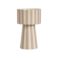 OYOY Toppu Vase andere Steingut Beige