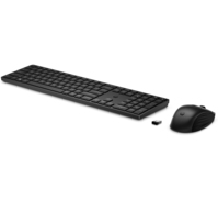 HP 655 Wireless Keyboard and Mouse Combo (4R009AA) + Renew Business 17.3-inch Laptop Backpack(3E2U5AA) tastiera Mouse incluso Casa RF Wireless Nero