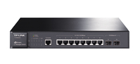 TP-Link TL-SG3210 Vezérelt L2 Gigabit Ethernet (10/100/1000) 1U Fekete