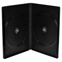 MediaRange BOX12-M optical disc case DVD case 2 discs Black