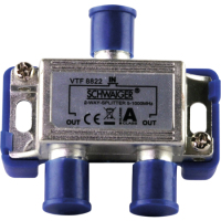Schwaiger VTF8822 241 Kabelsplitter Zilver