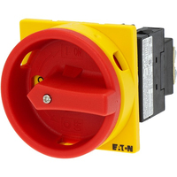 Eaton T0-2-1/EA/SVB electrical switch 3P Red, Yellow