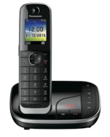 Panasonic KX-TGJ320 Téléphone DECT Identification de l'appelant Noir
