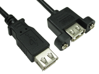 Cables Direct USB 3.0 A 17.5 cm USB cable 0.175 m USB 2.0 USB A Black