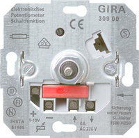 GIRA 030900 dimmer Ingebouwd Dimmer & schakelaar Metallic