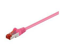 Microconnect B-FTP6015PI kabel sieciowy Różowy 1,5 m Cat6 F/UTP (FTP)