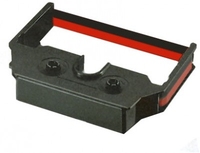 Epson ERC02IIBR Ribbon Cartridge for M-210/211/215 Mechanisms, black/red