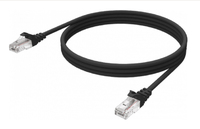 Vision TC-1MCAT6-BL hálózati kábel Fekete 1 M Cat6 U/UTP (UTP)