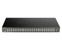 D-Link DGS-1250-52X Netzwerk-Switch Managed L3 Gigabit Ethernet (10/100/1000) Schwarz