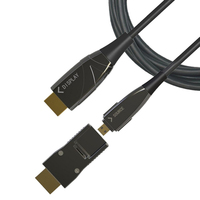 Techly ICOC HDMI-HY2D-020 kabel HDMI 20 m HDMI Typu A (Standard) HDMI Typu D (Micro) Czarny