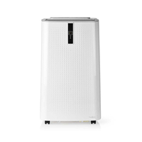 Nedis ACMB1WT12 mobiele airconditioner 65 dB Wit, Zwart