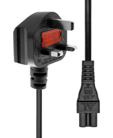 ProXtend PC-GC5-002 câble électrique Noir 2 m Prise d'alimentation type G Coupleur C5