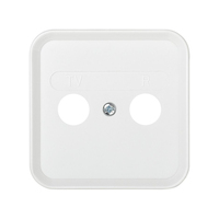 Simon 31053-60 placa de pared y cubierta de interruptor Blanco