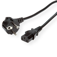 ROLINE GREEN 19.44.1001 câble électrique Noir 1,8 m CEE7/7 IEC C13
