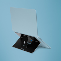 R-Go Tools Riser RGORIATBL laptop állvány Fekete 55,9 cm (22")