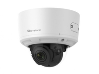 LevelOne Gemini Zoom IP Camera, 8-MP, H.265, 802.3af, Poe, IR LEDs, Indoor/Outdoor, Two-Way Audio