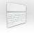 Logitech Ultrathin Keyboard Cover Weiß Bluetooth QWERTZ Deutsch