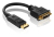 PureLink PI170 Videokabel-Adapter 0,1 m DisplayPort DVI-D Schwarz