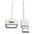 Tripp Lite M110-003-WH cable de teléfono móvil Blanco 1 m USB A Apple 30-pin