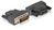 DeLOCK DVI / HDMI Adapter DVI-D HDMI FM Schwarz