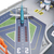 Matchbox Action Drivers ​ - Aeroporto con luci, suoni e parti mobili, include 1 macchinina e 1 aereo