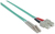 Intellinet 750523 InfiniBand/fibre optic cable 10 m LC SC OM3 Aqua-kleur