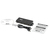 Tripp Lite RS422 / RS485 - Adaptador USB a Serial FTDI con Retención de COM (USB-B a DB9 H/M), 4 Puertos