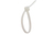 Titan CT10025N cable tie Releasable cable tie Nylon White 100 pc(s)