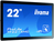iiyama ProLite TF2215MC-B2 számítógép monitor 54,6 cm (21.5") 1920 x 1080 pixelek Full HD LED Érintőképernyő Többfelhasználós Fekete